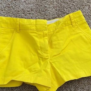 NWOT J. Crew chino shorts, 3 inch inseam, size 4